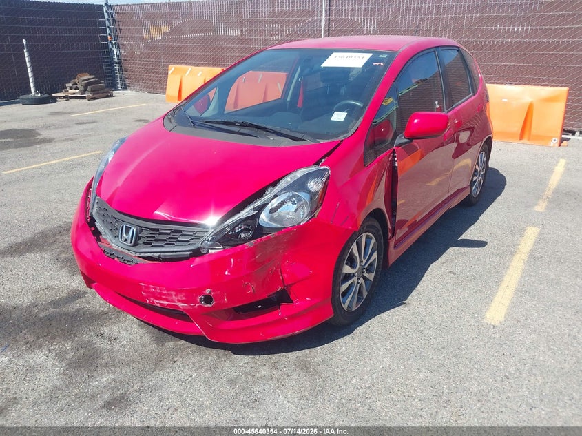 2012 Honda Fit VIN JHMGE8H5XCC009661 IAAI salvage auction — LEFT FRONT, Salvage (California), sold $1,950 on 2026-07-27 (photo 2)