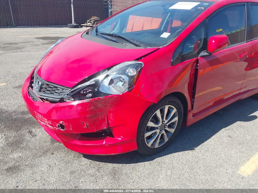 2012 Honda Fit VIN JHMGE8H5XCC009661 IAAI salvage auction — LEFT FRONT, Salvage (California), sold $1,950 on 2026-07-27 (photo 6)