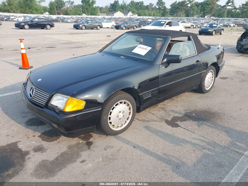 1991 Mercedes-benz 300 VIN WDBFA61E5MF019939 IAAI salvage auction — NORMAL WEAR, Clear (Indiana), sold $3,200 on 2026-07-24 (photo 2)