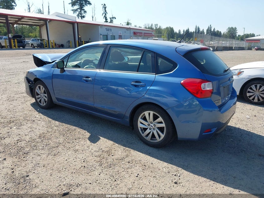 2016 Subaru Impreza VIN JF1GPAB60G8256240 IAAI salvage auction — NORMAL WEAR, Clear (Washington), sold $425 on 2026-07-29 (photo 3)