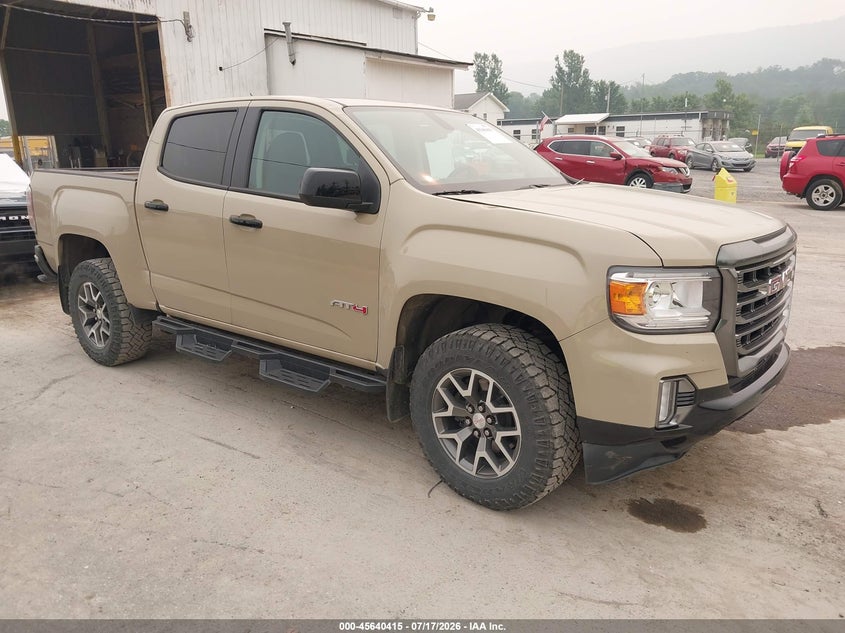2022 Gmc Canyon VIN 1GTG6FEN8N1145583 IAAI salvage auction — STORM DAMAGE, Salvage (Pennsylvania), sold $9,600 on 2026-07-24 (photo 1)