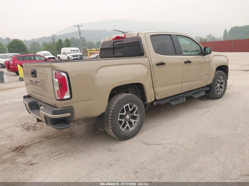 2022 Gmc Canyon VIN 1GTG6FEN8N1145583 IAAI salvage auction — STORM DAMAGE, Salvage (Pennsylvania), sold $9,600 on 2026-07-24 (photo 4)