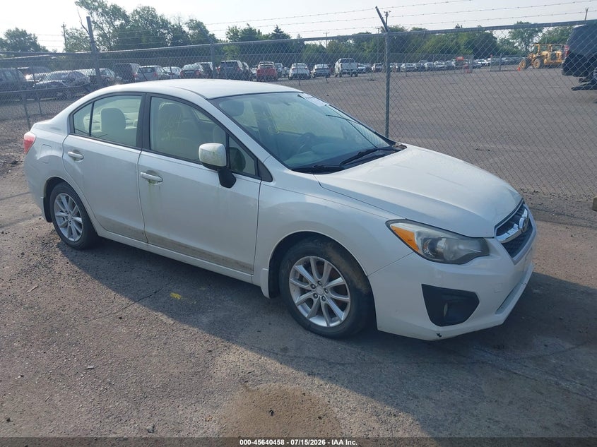 2013 Subaru Impreza VIN JF1GJAC62DH029479 IAAI salvage auction — NORMAL WEAR, Clear (Virginia), sold $1,200 on 2026-07-28 (photo 1)