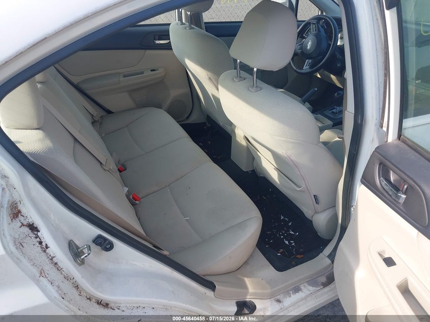2013 Subaru Impreza VIN JF1GJAC62DH029479 IAAI salvage auction — NORMAL WEAR, Clear (Virginia), sold $1,200 on 2026-07-28 (photo 8)