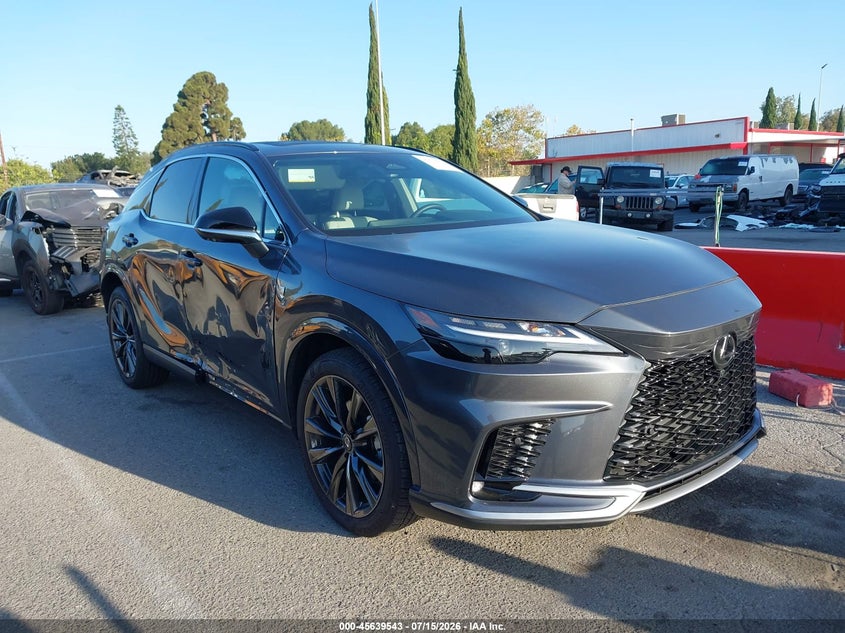 2025 Lexus Rx VIN 2T2BAMBA1SC068363 IAAI salvage auction — SIDE, Wait Title, sold $28,500 on 2026-09-11 (photo 1)