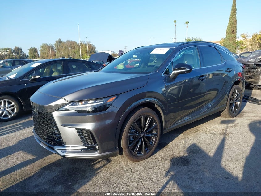2025 Lexus Rx VIN 2T2BAMBA1SC068363 IAAI salvage auction — SIDE, Wait Title, sold $28,500 on 2026-09-11 (photo 2)