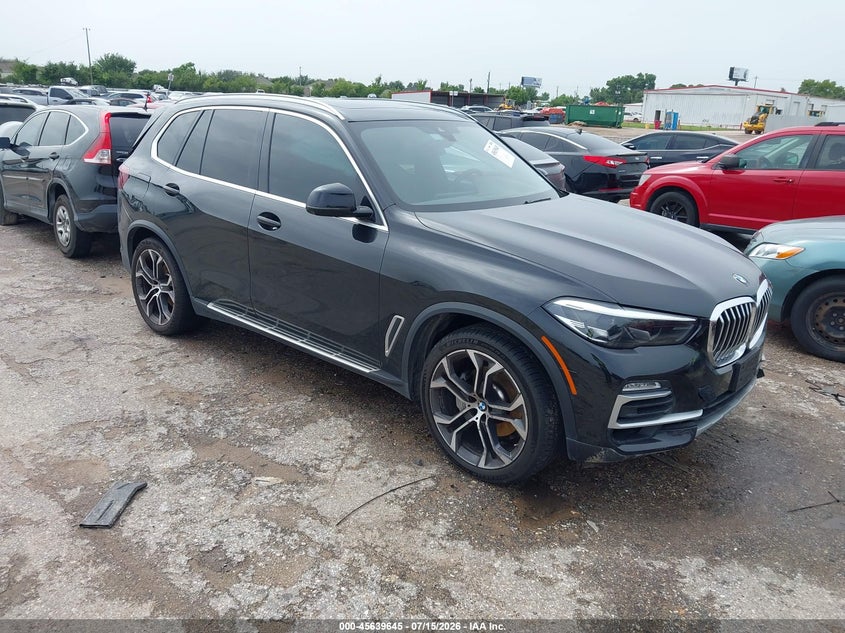 2021 BMW X5 VIN 5UXCR4C09M9F52959 IAAI salvage auction — REAR END, Salvage (Texas), sold $16,000 on 2026-07-29 (photo 1)