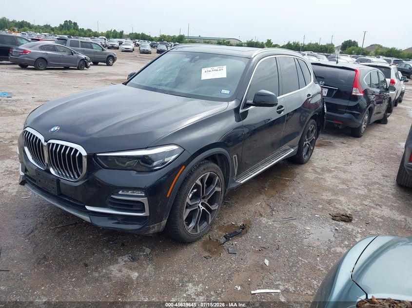 2021 BMW X5 VIN 5UXCR4C09M9F52959 IAAI salvage auction — REAR END, Salvage (Texas), sold $16,000 on 2026-07-25 (photo 2)