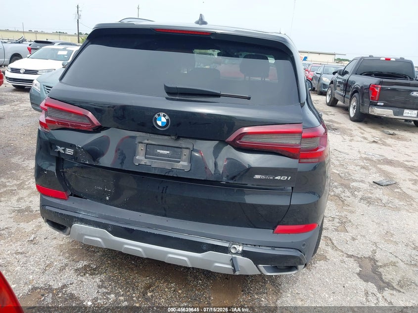 2021 BMW X5 VIN 5UXCR4C09M9F52959 IAAI salvage auction — REAR END, Salvage (Texas), sold $16,000 on 2026-07-29 (photo 6)