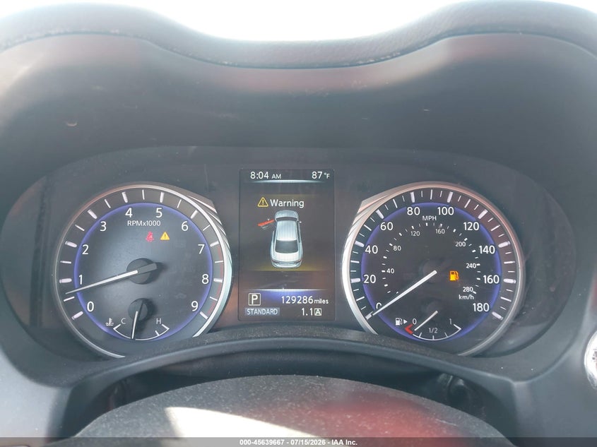 2017 Infiniti Q50 VIN JN1EV7AP2HM740605 IAAI salvage auction — NORMAL WEAR, Clear (Missouri), sold $3,425 on 2026-07-28 (photo 7)