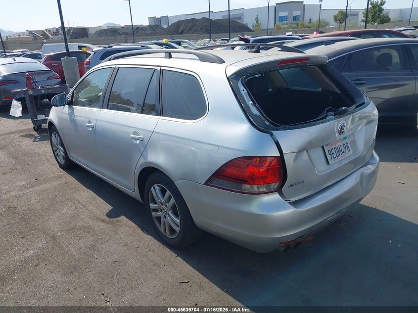 2014 Volkswagen Jetta VIN 3VWPL7AJ3EM619702 IAAI salvage auction — REAR END, Wait Title, sold $800 on 2026-08-14 (photo 3)