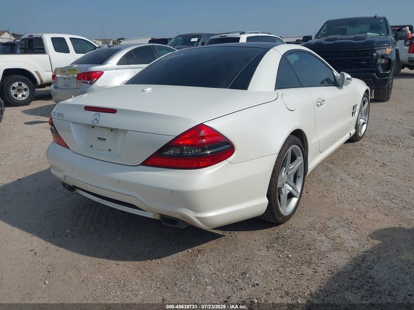 2009 Mercedes-benz Sl-class VIN WDBSK71F79F156687 IAAI salvage auction — FRONT END, Original (Texas), sold $7,350 on 2026-08-11 (photo 4)