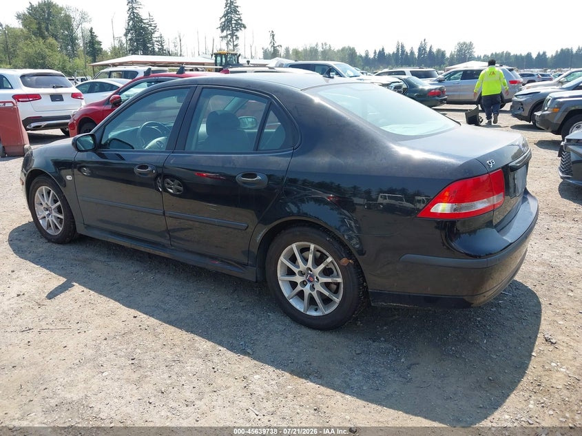 2003 Saab 9-3 VIN YS3FD46Y931060689 IAAI salvage auction — NORMAL WEAR, Clear (Washington), sold $625 on 2026-08-12 (photo 3)