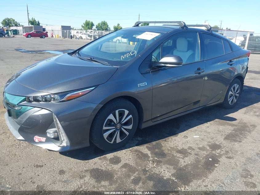 2017 Toyota Prius VIN JTDKARFP3H3038976 IAAI salvage auction — REAR END, Salvage (California), sold $9,000 on 2026-07-31 (photo 2)