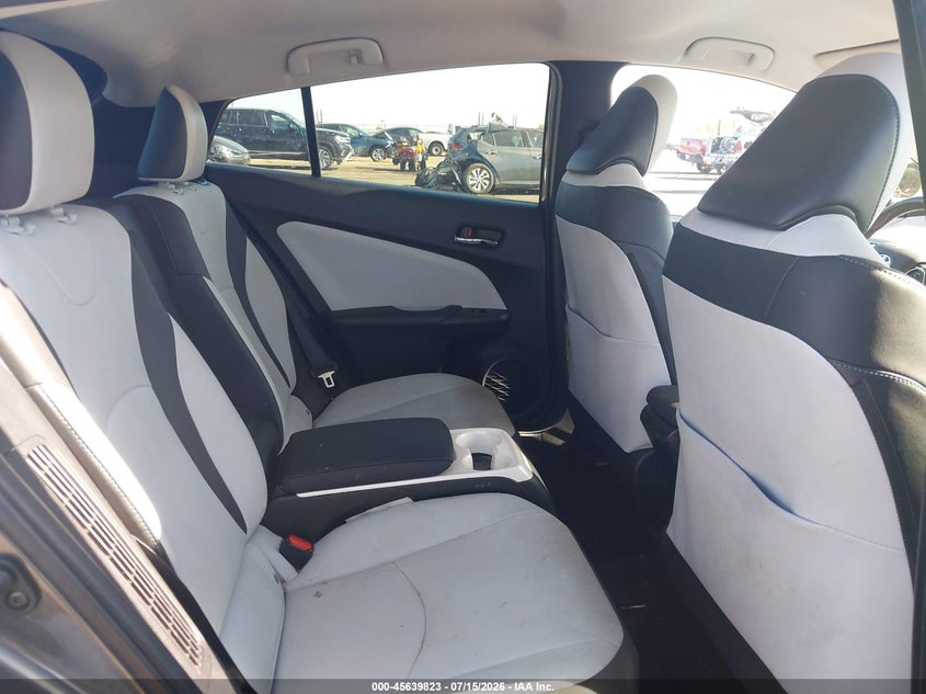 2017 Toyota Prius VIN JTDKARFP3H3038976 IAAI salvage auction — REAR END, Salvage (California), sold $9,000 on 2026-07-31 (photo 8)