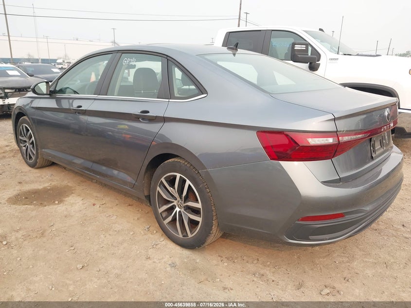 2025 Volkswagen Jetta VIN 3VW7X7BU6SM013769 IAAI salvage auction — HAIL, Clear (Indiana), sold $7,600 on 2026-07-24 (photo 3)
