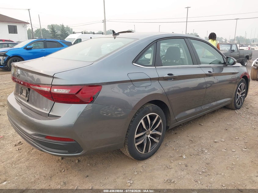 2025 Volkswagen Jetta VIN 3VW7X7BU6SM013769 IAAI salvage auction — HAIL, Clear (Indiana), sold $7,600 on 2026-07-24 (photo 4)