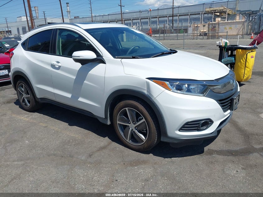 2021 Honda Hr-v VIN 3CZRU5H53MM703453 IAAI salvage auction — REAR END, Salvage (California), sold $7,200 on 2026-07-28 (photo 1)