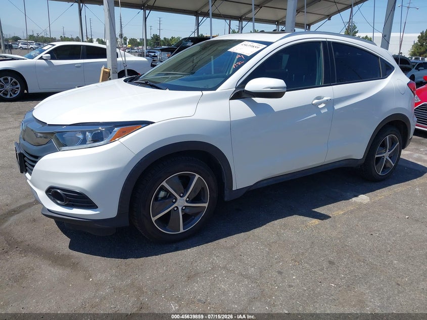 2021 Honda Hr-v VIN 3CZRU5H53MM703453 IAAI salvage auction — REAR END, Salvage (California), sold $7,200 on 2026-07-28 (photo 2)