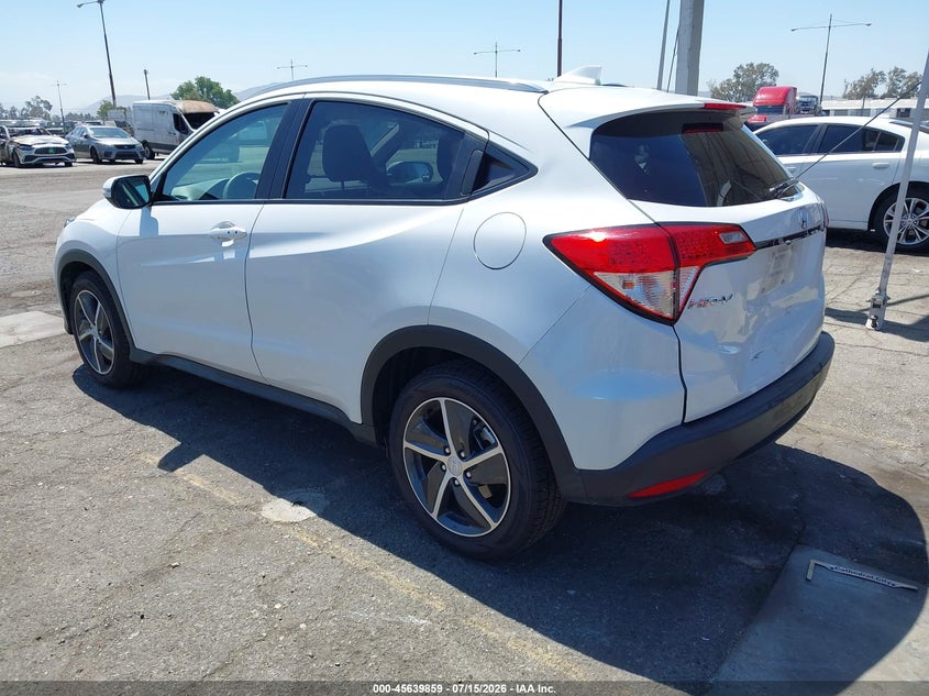2021 Honda Hr-v VIN 3CZRU5H53MM703453 IAAI salvage auction — REAR END, Salvage (California), sold $7,200 on 2026-07-28 (photo 3)