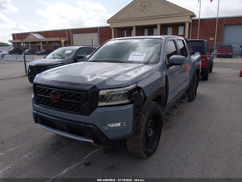 2022 Nissan Frontier VIN 1N6ED1EKXNN650911 IAAI salvage auction — LEFT FRONT, Salvage (Arkansas), sold $15,500 on 2026-07-22 (photo 2)