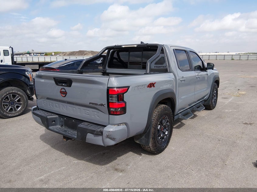 2022 Nissan Frontier VIN 1N6ED1EKXNN650911 IAAI salvage auction — LEFT FRONT, Salvage (Arkansas), sold $15,500 on 2026-07-22 (photo 4)