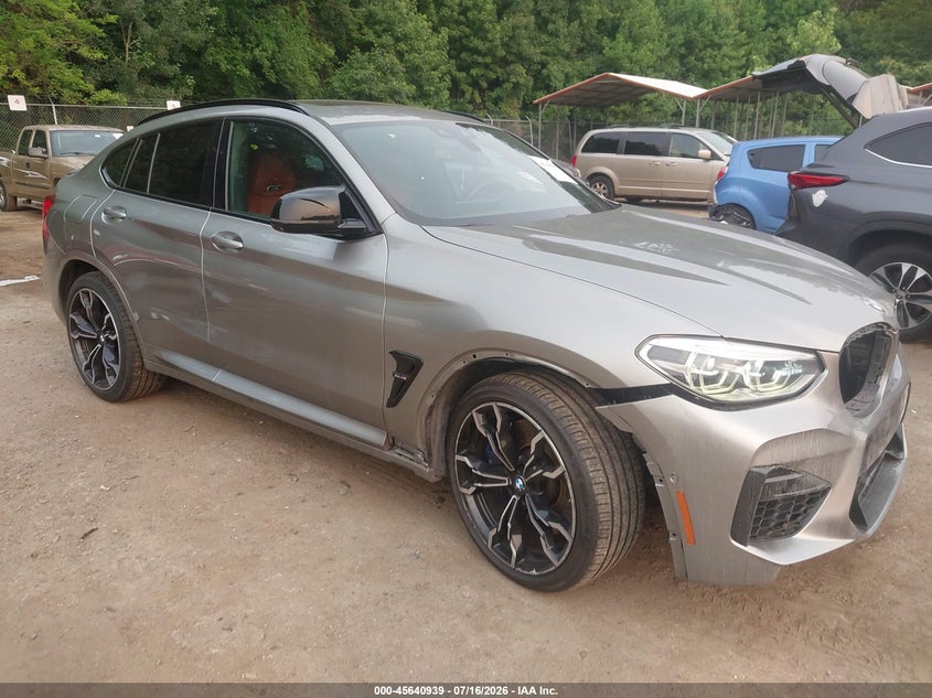 2020 BMW X4 m VIN 5YMUJ0C02L9B76200 — IAAI salvage auction photo