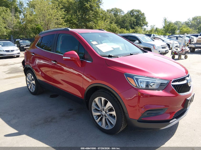 2018 Buick Encore VIN KL4CJASB5JB713488 IAAI salvage auction — REAR END, Salvage (Kansas), sold $2,550 on 2026-08-24 (photo 1)