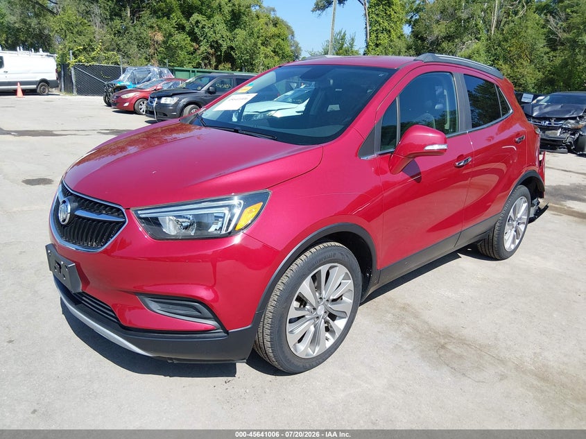 2018 Buick Encore VIN KL4CJASB5JB713488 IAAI salvage auction — REAR END, Salvage (Kansas), sold $2,550 on 2026-08-24 (photo 2)