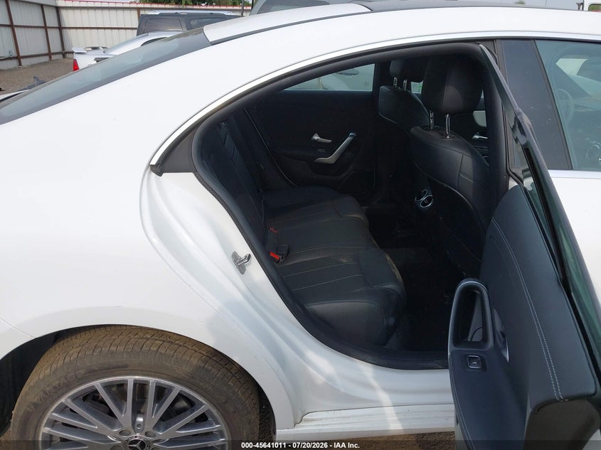 2025 Mercedes-benz Cla-class VIN W1K5J4GB2SN515062 IAAI salvage auction — LEFT FRONT, Enterprise Vehicles Clear Only (Florida), sold $16,500 on 2026-07-29 (photo 8)