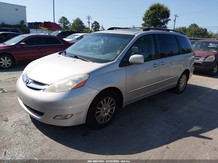 2008 Toyota Sienna VIN 5TDZK22C48S152375 IAAI salvage auction — NORMAL WEAR, Clear-Dealer Only (North Carolina), sold $400 on 2026-07-29 (photo 2)