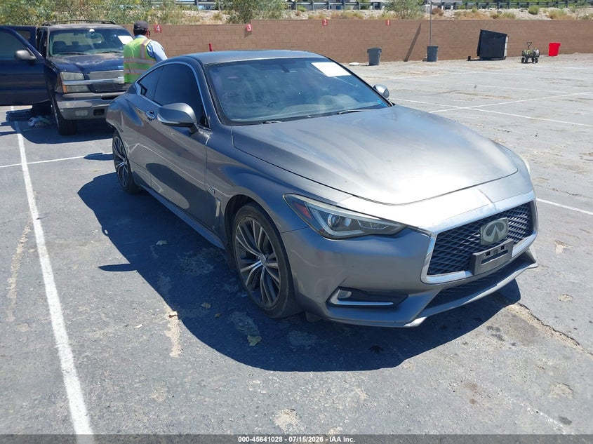 2017 Infiniti Q60 VIN JN1CV7EK5HM110339 IAAI salvage auction — RIGHT REAR, Salvage (California), sold $1,950 on 2026-07-29 (photo 1)