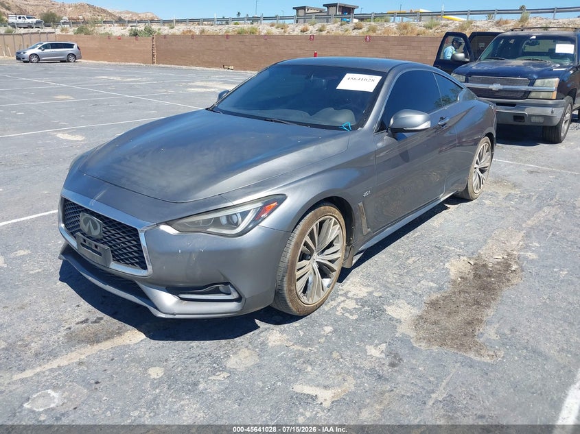 2017 Infiniti Q60 VIN JN1CV7EK5HM110339 IAAI salvage auction — RIGHT REAR, Salvage (California), sold $1,950 on 2026-07-29 (photo 2)