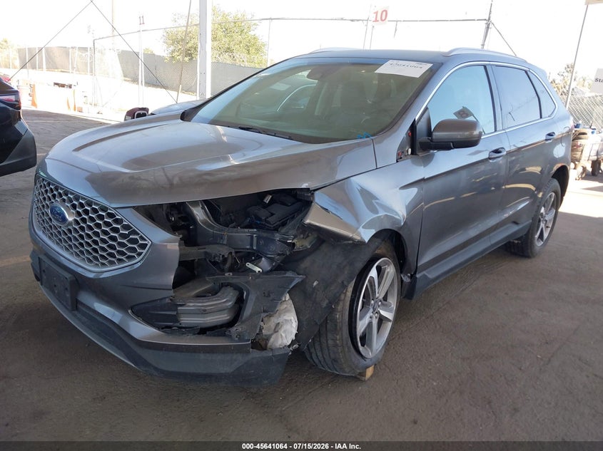 2024 Ford Edge VIN 2FMPK4J99RBA04262 IAAI salvage auction — LEFT FRONT, Salvage Title, sold $7,600 on 2026-08-19 (photo 2)