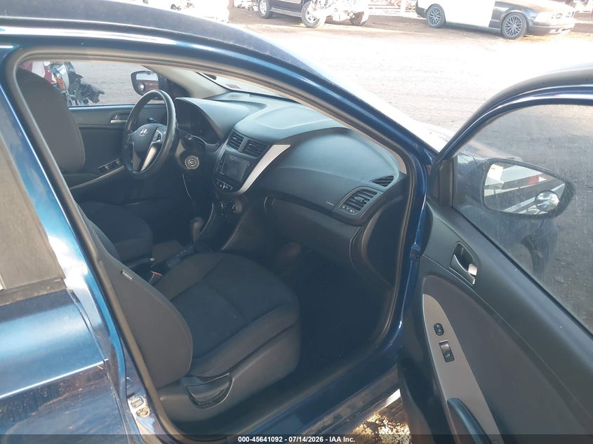 2017 Hyundai Accent VIN KMHCT5AE9HU336970 IAAI salvage auction — REAR END, Salvage Title, sold $1,650 on 2026-07-29 (photo 5)