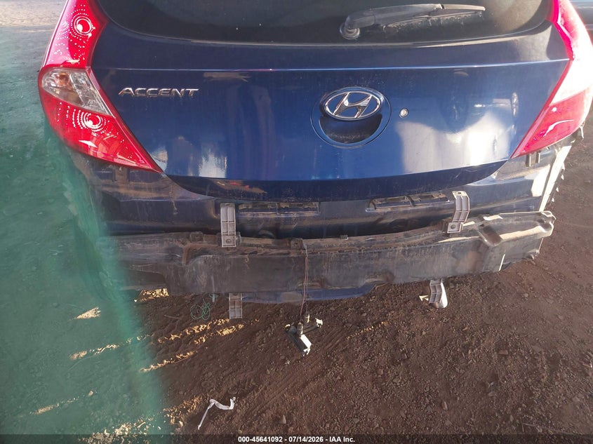 2017 Hyundai Accent VIN KMHCT5AE9HU336970 IAAI salvage auction — REAR END, Salvage Title, sold $1,650 on 2026-07-29 (photo 6)