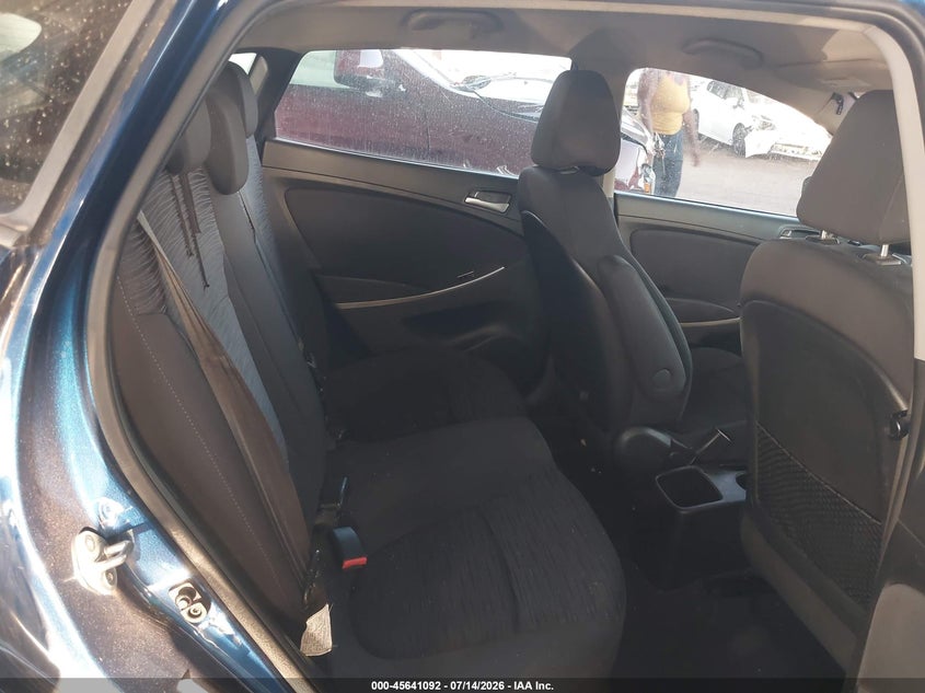 2017 Hyundai Accent VIN KMHCT5AE9HU336970 IAAI salvage auction — REAR END, Salvage Title, sold $1,650 on 2026-07-29 (photo 8)