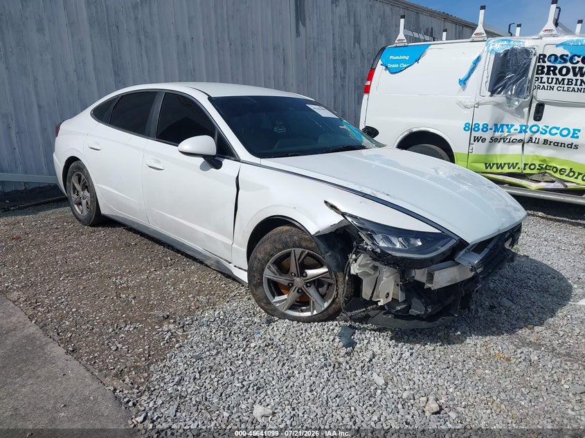 2021 Hyundai Sonata VIN 5NPEG4JA7MH071768 IAAI salvage auction — FRONT END, Clear (Tennessee), sold $25 on 2026-07-29 (photo 1)