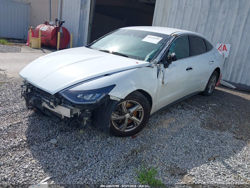 2021 Hyundai Sonata VIN 5NPEG4JA7MH071768 IAAI salvage auction — FRONT END, Clear (Tennessee), sold $25 on 2026-07-29 (photo 2)
