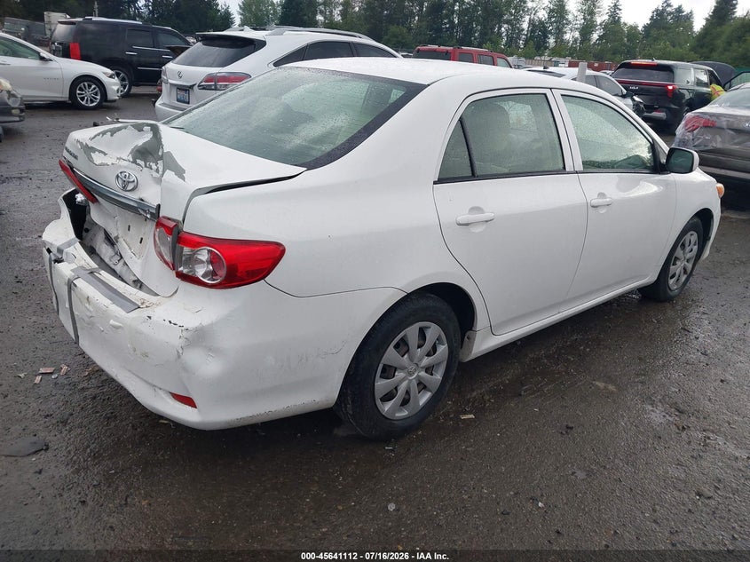 2013 Toyota Corolla VIN JTDBU4EE2DJ117295 IAAI salvage auction — NORMAL WEAR, Clear (Washington), sold $2,275 on 2026-07-22 (photo 4)