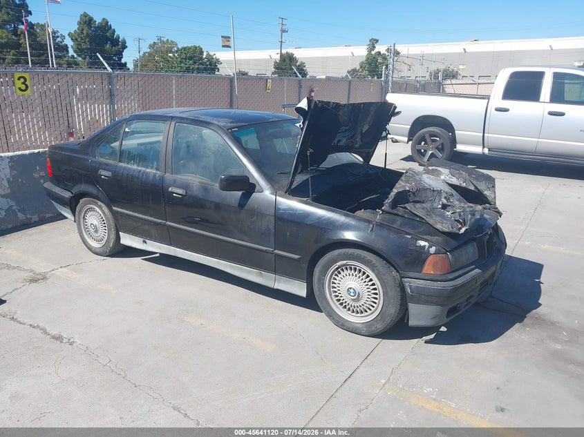 1993 BMW 3 series VIN WBACB3313PFE13776 IAAI salvage auction — NORMAL WEAR, Clear - Dealer Only (California), sold $25 on 2026-07-29 (photo 1)
