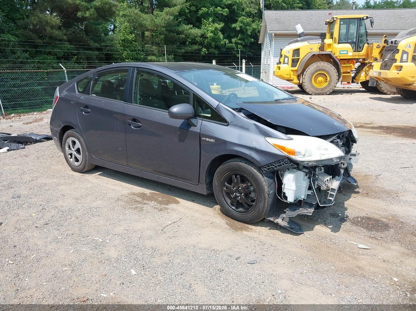 2013 Toyota Prius VIN JTDKN3DU0D1716888 IAAI salvage auction — FRONT END, Salvage Title, sold $575 on 2026-08-01 (photo 1)