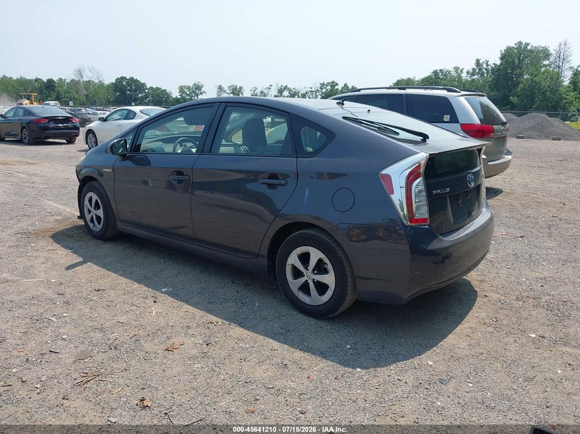 2013 Toyota Prius VIN JTDKN3DU0D1716888 IAAI salvage auction — FRONT END, Salvage Title, sold $575 on 2026-08-01 (photo 3)