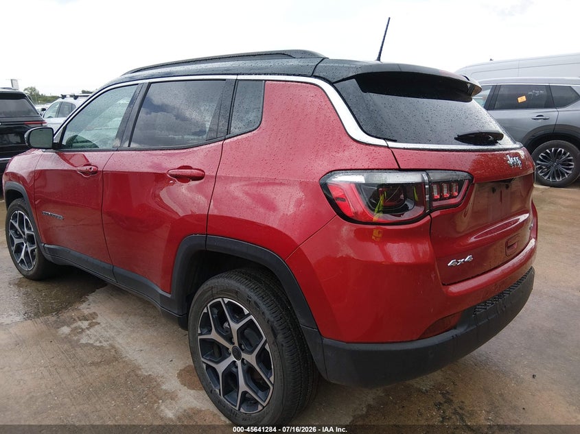 2025 Jeep Compass VIN 3C4NJDCN9ST614438 IAAI salvage auction — FRONT END, Enterprise Vehicles Clear Only (Louisiana), sold $15,100 on 2026-07-29 (photo 3)