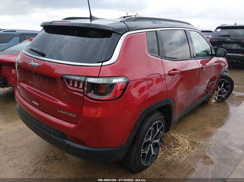 2025 Jeep Compass VIN 3C4NJDCN9ST614438 IAAI salvage auction — FRONT END, Enterprise Vehicles Clear Only (Louisiana), sold $15,100 on 2026-07-29 (photo 4)