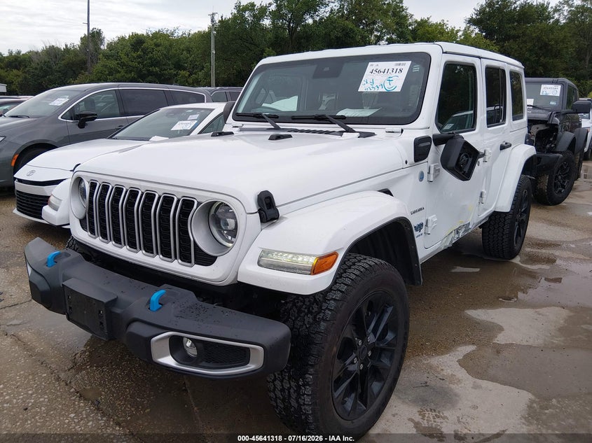 2024 Jeep Grand wagoneer VIN 1C4RJXP60RW242661 IAAI salvage auction — SIDE, Enterprise Vehicles Clear Only (Texas), sold $11,500 on 2026-07-29 (photo 2)