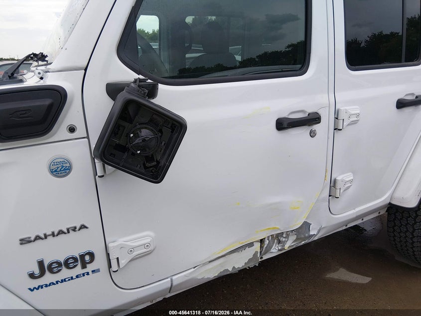 2024 Jeep Grand wagoneer VIN 1C4RJXP60RW242661 IAAI salvage auction — LEFT SIDE, Enterprise Vehicles Clear Only (Texas), sold $10,600 on 2026-07-27 (photo 6)