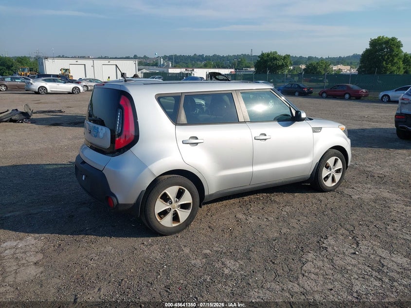 2014 Kia Soul VIN KNDJN2A29E7714693 IAAI salvage auction — NORMAL WEAR, Clear (Pennsylvania), sold $775 on 2026-07-17 (photo 4)