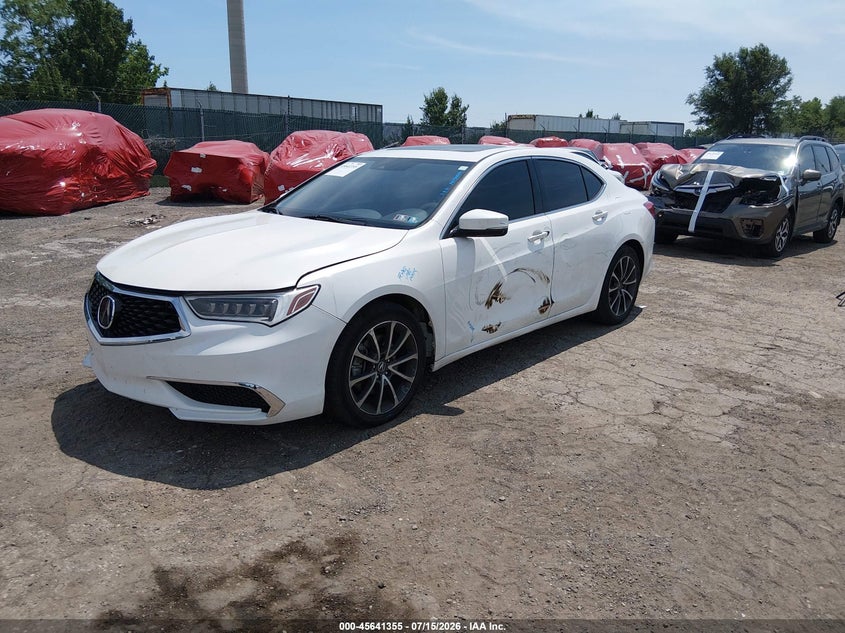 2018 Acura Tlx VIN 19UUB3F3XJA003824 IAAI salvage auction — SIDE, Wait Title, sold $5,600 on 2026-09-25 (photo 2)