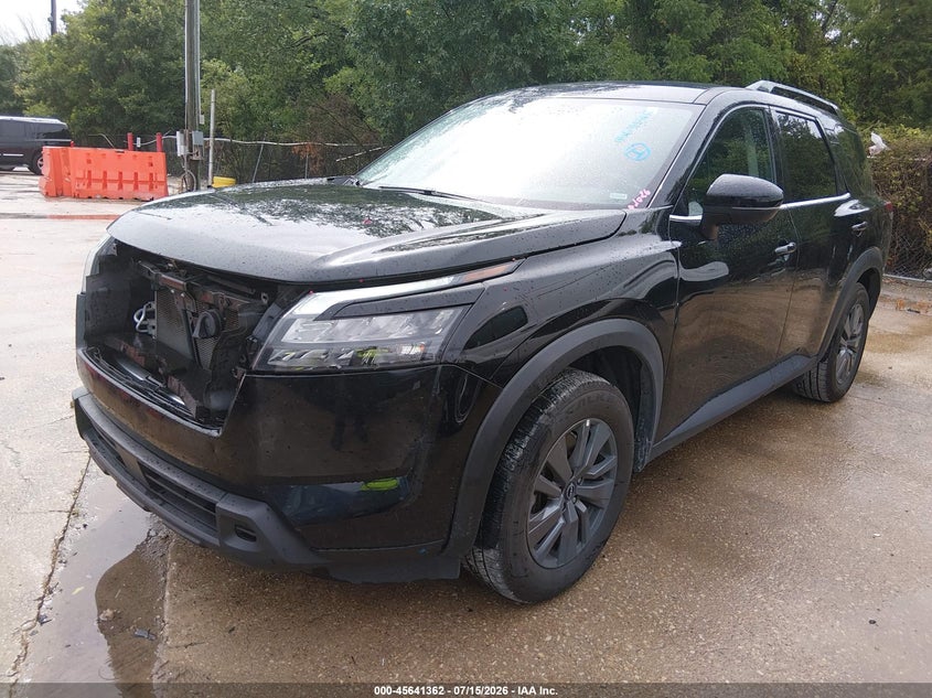 2025 Nissan Pathfinder VIN 5N1DR3BA6SC209724 IAAI salvage auction — FRONT END, Enterprise Vehicles Clear Only (Florida), sold $16,700 on 2026-07-29 (photo 2)